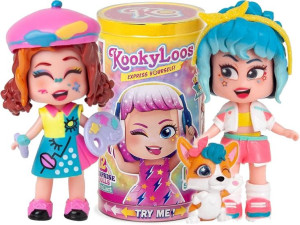 KookyLoos Figurka w Tubie Mini Lalka Niespodzianka Seria BFF
