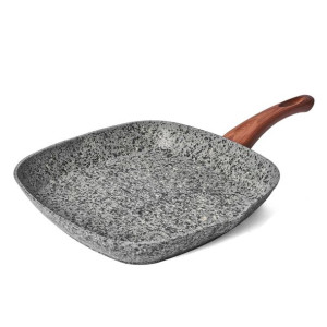 Patelnia grillowa granitowa Konighoffer 28 cm