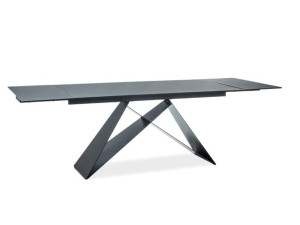 Stół WESTIN II 160(240)x90 czarny rozkładany,