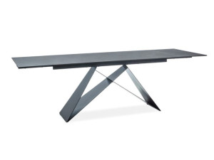 Stół WESTIN 160(240)x90 czarny rozkładany