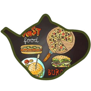 Podkładka ceramiczna Tadar Czajniczek Pizza