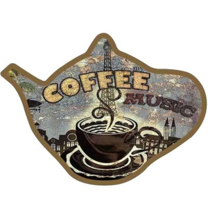 Podkładka ceramiczna Tadar Czajniczek Cafe