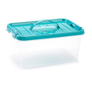 Pojemnik z rączką i pokrywką Plastic Forte 8 l