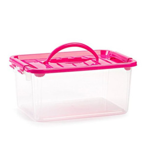 Pojemnik z rączką i pokrywką Plastic Forte 3,5 l