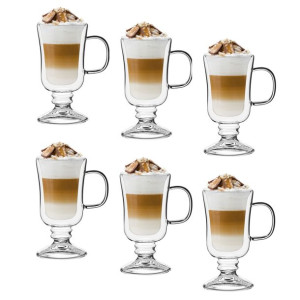Szklanki termiczne latte Tadar Sublime Irish 200 ml 6 szt.