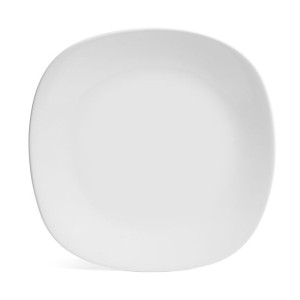 Talerz obiadowy płytki Tadar 24 cm kwadratowy