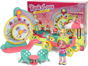 KookyLoos Mystery Menu Koło Losujące Laleczka Blaire Zestaw