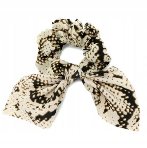 Gumka do włosów frotka Scrunchie aksamitka duża