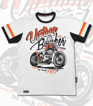 Podkoszulek chłopięcy t-shirt motocykl USA XL