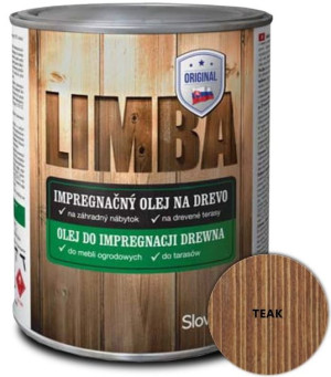 Olej do impregnacji drewna - LIMBA - TEAK; 2,5 L