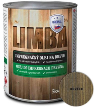 Olej do impregnacji drewna - LIMBA - ORZECH; 2,5 L