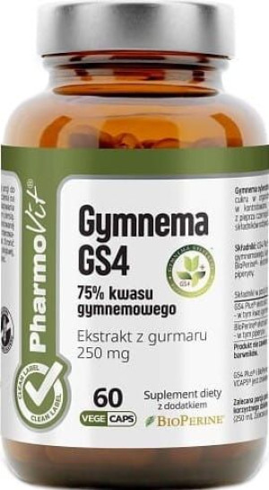 Gymnema 60 Kapsułek 21,18 G - Pharmovit (clean Label)