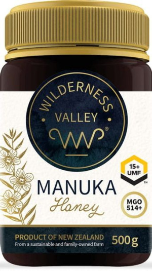 Miód Manuka UMF 15+ MGO 514+ 500 g Wilderness Valley Ltd