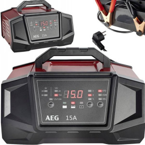 Prostownik Z Rozruchem 6v 12v Do 180ah Aeg Wm15