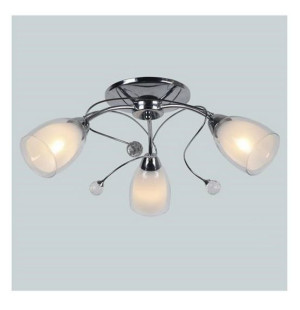 Lampa sufitowa MACARENA-3 satynowy nikiel 3xE27 Vitalux