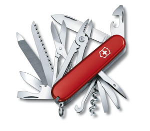 Victorinox Scyzoryk Handyman, 91mm, Celidor, czerwony