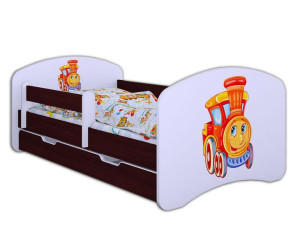 Łóżko 160/80 + Szuflada Wenge - Happybabies_pl