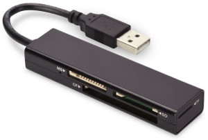Ednet Czytnik kart Ednet 85241 (Zewnętrzny; CompactFlash, Memory Stick, Mic