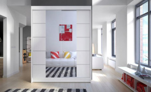 Szafa przesuwna z lustrem 150cm