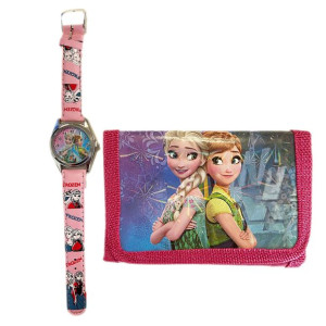 FROZEN Zestaw Portfelik + Zegarek