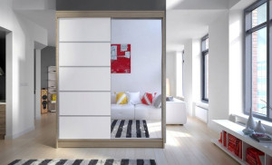 Szafa przesuwna z lustrem 150cm