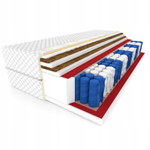 Materac 180x200 Kokos SALSA MAX Double pocket