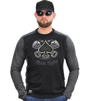 Bluza męska motocyklowa chopper cafe racer XL