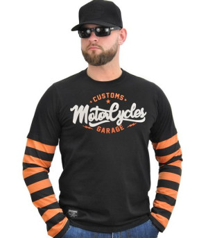 Bluza męska motocyklowa chopper cafe racer XL