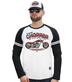 Bluza męska motocyklowa chopper cafe racer XXL