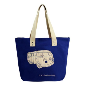 VW Torba na zakupy płótno BUS Blue