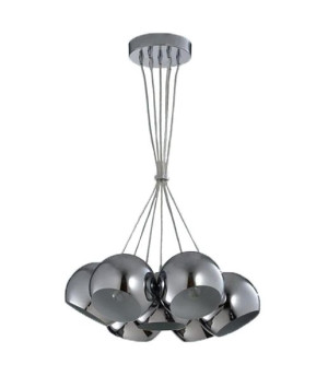Lampa wisząca NEVA chrom zwis VII E27 7x60W Vitalux