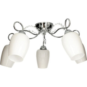 Lampa sufitowa plafon VERONA-5 chrom 5xE27 Vitalux