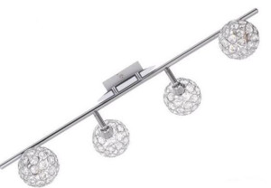 Lampa ozdobna sufitowa LANCASTER-4 chrome 4xG9 Vitalux