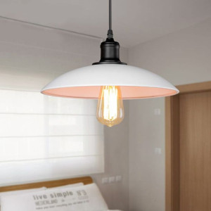 Lampa Classik Style Loft Vintage Biały