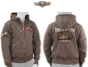 Bluza Męska motocyklowa jesień zima Hit gruba XL