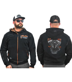 Bluza Męska motocyklowa jesień zima Hit gruba XXL