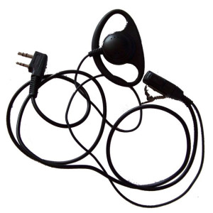 Mikrofonosłuchawka D-Shape do radiotelefonów z gniazdami typu Kenwood / Wou