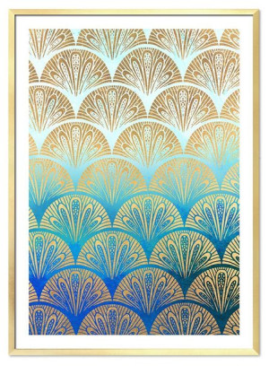  Obraz do wnętrz w stylu Art Deco 53x73cm