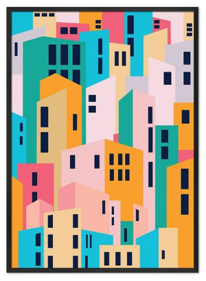 Obraz plakat na płótnie sztuka Pop Art 53x73cm
