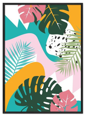 Obraz plakat na płótnie sztuka Pop Art 53x73cm