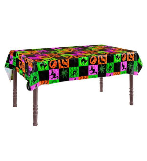 Obrus Halloween Nietoperze 132 X 178 Cm Dekoracje
