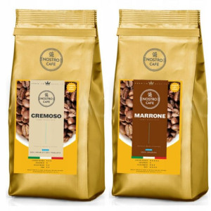Kawa Ziarnista CREMOSO,MARRONE 2KG - Świeżo Palona