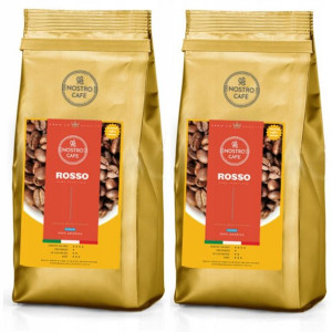 Kawa Ziarnista ROSSO 2KG - Arabika - Świeżo Palona