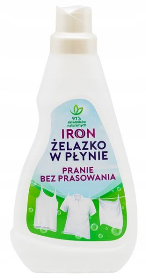 Iron Żelazko W Płynie Pranie Bez Prasowania 750 Ml