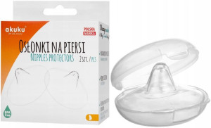Akuku silikonowe osłonki na piersi