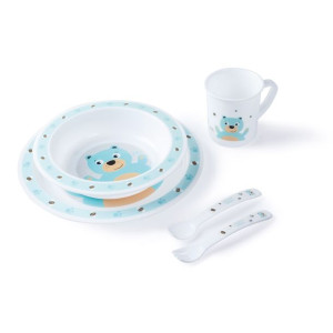 Canpol plastikowy zestaw stołowy Cute Animals 4/401_tur
