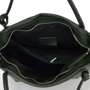 Piękna elegancka duża damska shopperbag skórzana