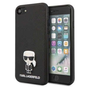 Karl Lagerfeld nakładka do iPhone 12 Pro Max 6,7 KLHCP12LIKMSBK czarne hard
