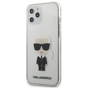 Karl Lagerfeld nakładka do iPhone 12/12 Pro 6,1 KLHCP12MTRIK przeźroczyste