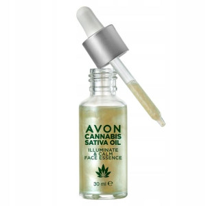 AVON Cannabis Esencja do twarzy z olejem konopnym